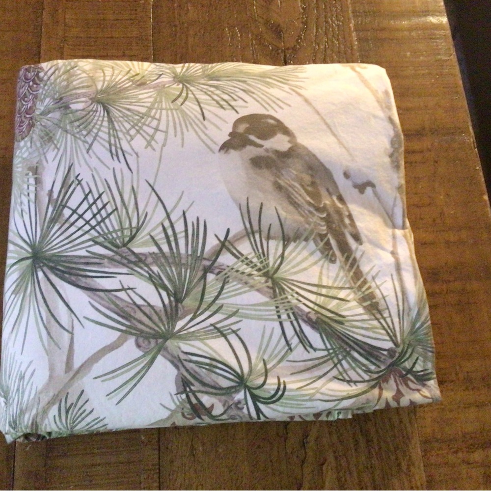 Pottery Barn Snowy Bird Duvet